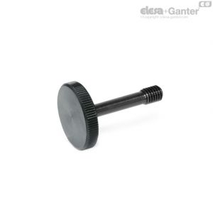 GN 653.2 Knurled screws, Steel