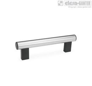 GN 666-NG Tubular handles, tube stainless steel