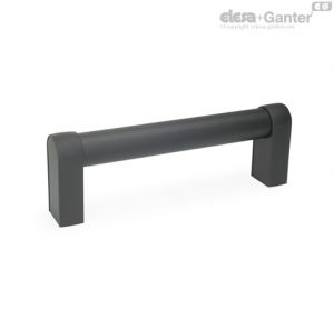 GN 669-A Tubular Handles Mounting from the back (threaded blind bore)