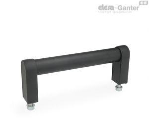 GN 669-28-250-B-EL Tubular Handles Mounting from the operator‘s side