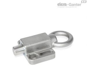 GN 722.6-A-A4 Indexing Plungers Stainless Steel, without Rest Position