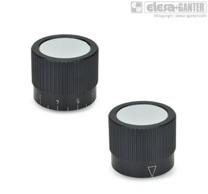 GN 726.1 Knurled Control knobs