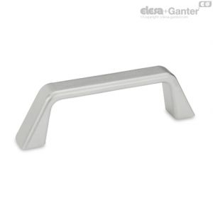 GN 728.5-A Cabinet U-Handles Mounting from the back (threaded blind bore)
