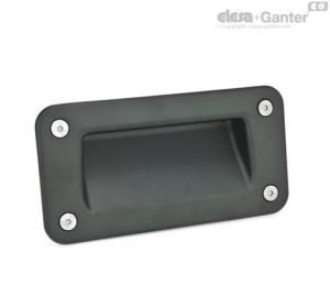 GN 7330-A-2 Gripping Trays Mounting from the operator‘s side, with seal