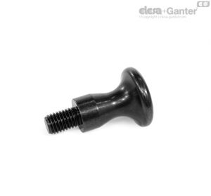 GN 75-E Manípulos em forma de cogumelo Com perno roscado