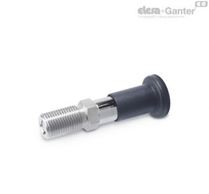 GN 817.2-NI Posicionadores, Aço inoxidável