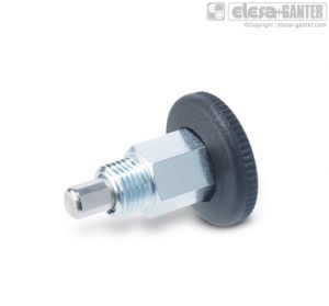 GN 822.1 Mini indexing plungers, steel