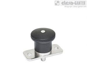 GN 822.9-B/C Stainless Steel-Mini indexing plungers with plastic knob