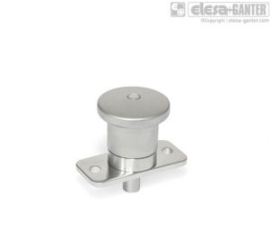 GN 822.9-BN/CN Stainless Steel-Mini indexing plungers with stainless steel knob