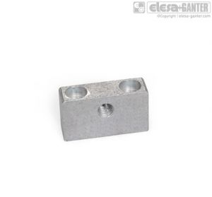 GN 828-A Bearing blocks with thread, mounting from above