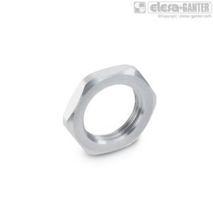 GN 909.5 Stainless Steel-Flat hexagonal nuts