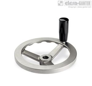 GN 949-D Stainless Steel-Handwheels with revolving handle
