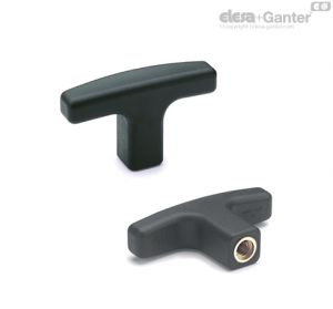 L.652-B T-Handles Plain or threaded hole