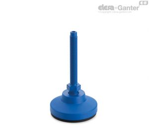 LS.A-AS-STP-VD Pés niveladores com disco anti-derrapante