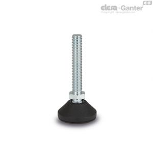 LSX.A-AS Pés de nivelamento Com disco anti-derrapante