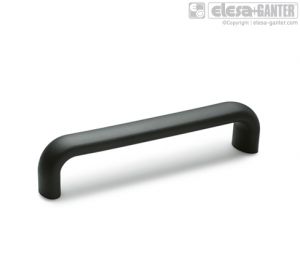 M.643R Bridge handles threaded blind holes for back mounting (reduced version)