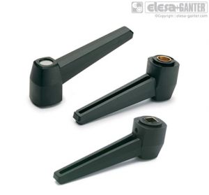 MF.63 N-6x6 - Lever handles cylindrical or square hole