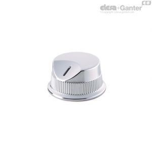 MI.404-CR Control knurled knobs