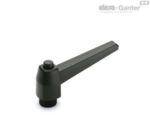MRX-SST Pegas ajustáveis casquilho de aço inoxidável, furo roscado