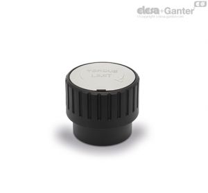 MZD-A Manípulos com limitação de torque ajustáveis Furo roscado