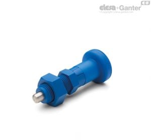 PMT.101-SST-AK-VD Indexing plungers With locking nut