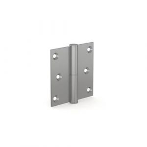 Lift-off hinges 80 x 80 mm stainless steel with 6 holes
