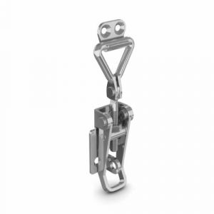 Adjustable toggle latches with strike - padlockable - 82 mm to 118 mm