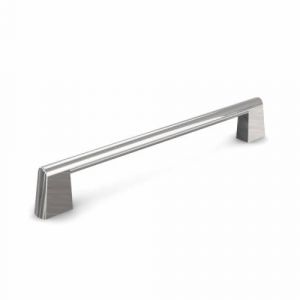 Chrome plated zinc die-cast rear mounted grab handles 160 mm