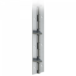 Continuous hinges with stop at 65°