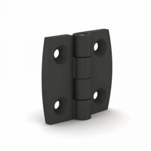 Square aesthetic hinges with holes