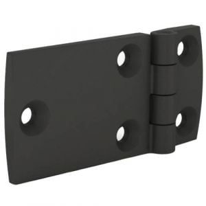 Dobradiças de design assimétrico