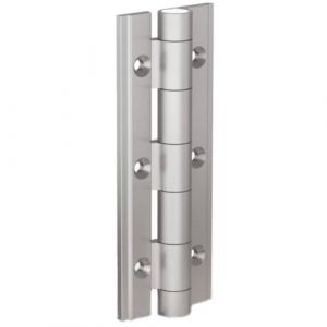 Spring hinges - aluminium profile 0.70 N.m - diameter 8