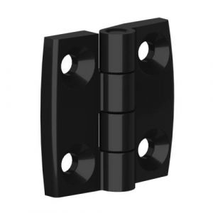 Bisagra de fundición a presión de zinc de diseño cuadrado.