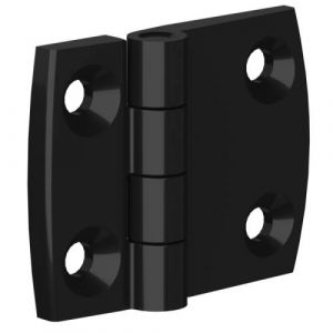 Asymmetrical design zinc die-cast hinge