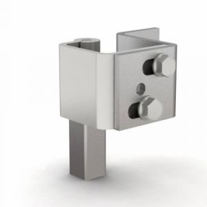 Dobradiça oculta de serviço pesado para portas de faceamento - Abertura de 90°