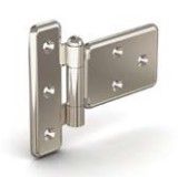 Aluminium removable pin hinge