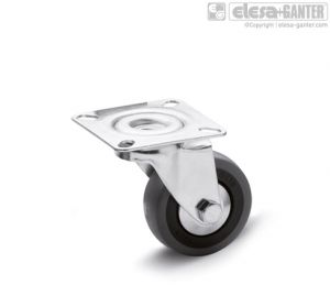RE.C7-SBL Castors for the general public with steel bracket turning plate bracket, without brake