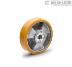 RE.F5 Mould-on polyurethane wheels