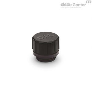 SFN. Breather caps Without air filter, marked OIL