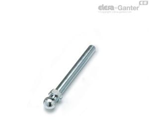 SM. Stems for adjustable feet Zinc-plated steel