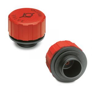 TVD. Breather caps with vacuum breaker valve