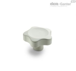 VC.692-CLEAN Manípulos de roseta de lóbulos sólidos Manípulos de roseta