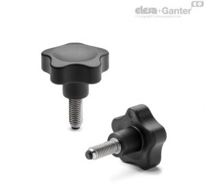 VC.692-SST-p-P Lobe knobs with solid section
