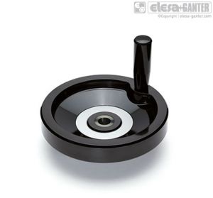 VDN.FP+I-SST-A Solid handwheels revolving handle, drilled hub