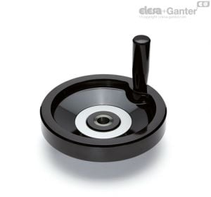 VDN.FP+I-SST-A Solid handwheels Revolving handle, drilled hub