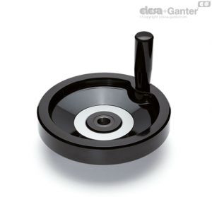 VDN.FP+I-A Volantes sólidos manípulo giratório, cubo perfurado