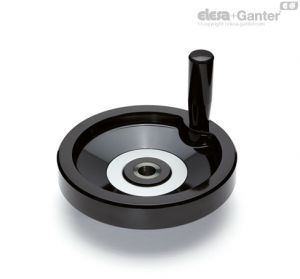 VDN.FP+I-SST-A Volantes sólidos manípulo giratório, cubo perfurado