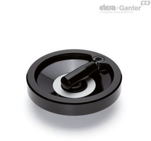 VDN.FP+IR-A Volantes sólidos Pega rebatível, cubo perfurado