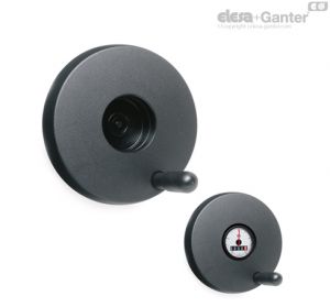 VDSC-GXX+I Handwheels With revolving handle, black-oxide steel boss