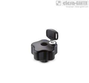 VLSK-FP Safety lobe knobs boss, threaded hole, without cap